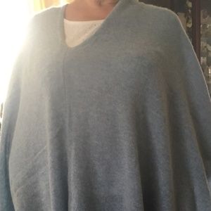 Cashmere Poncho Topper